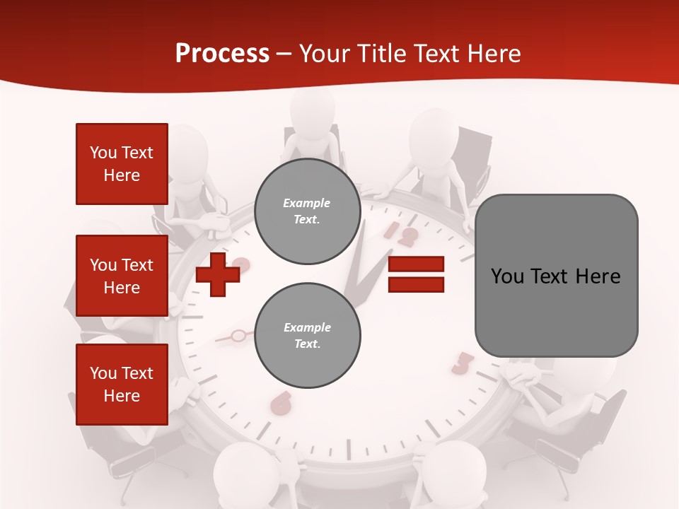 Computer Abstract People PowerPoint Template