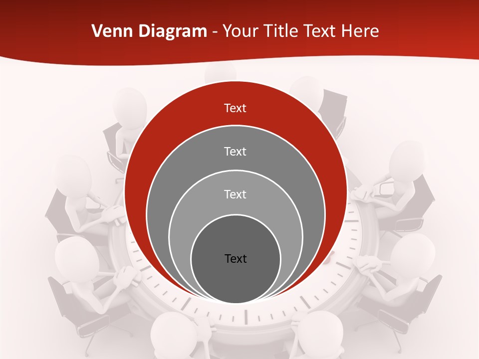Computer Abstract People PowerPoint Template