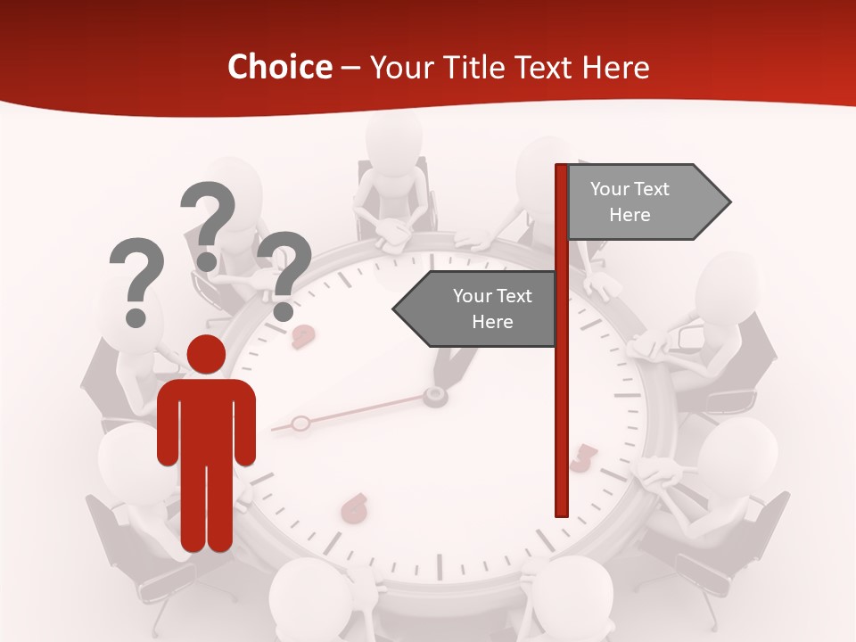 Computer Abstract People PowerPoint Template