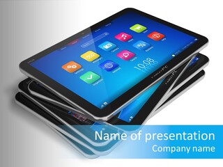 Networking Wireless Group PowerPoint Template