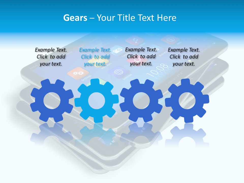 Networking Wireless Group PowerPoint Template