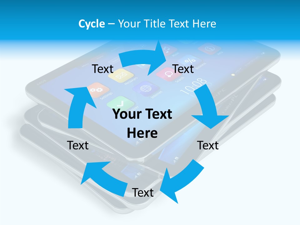 Networking Wireless Group PowerPoint Template