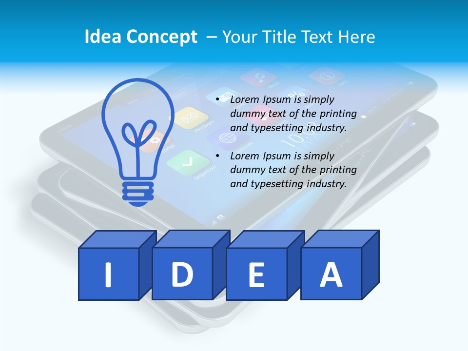 Networking Wireless Group PowerPoint Template