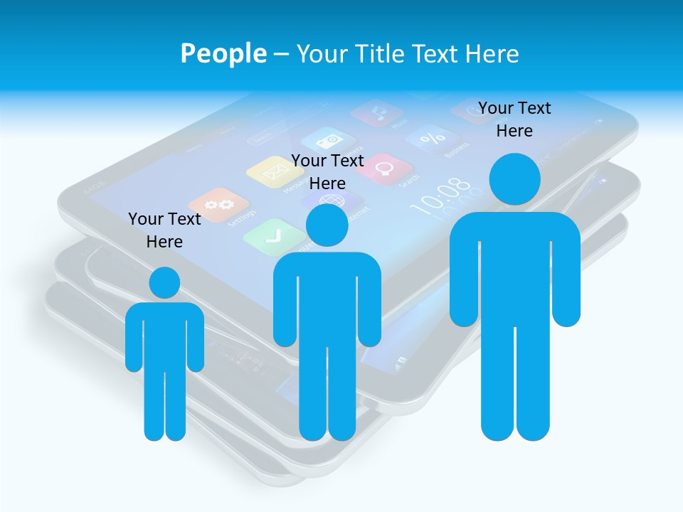 Networking Wireless Group PowerPoint Template