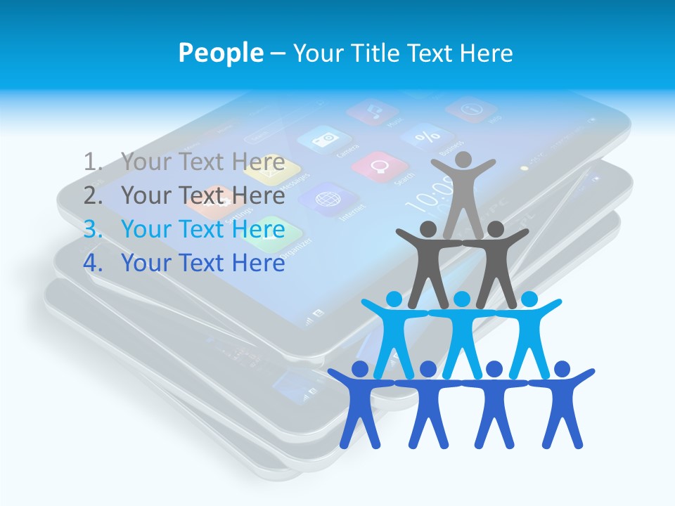 Networking Wireless Group PowerPoint Template