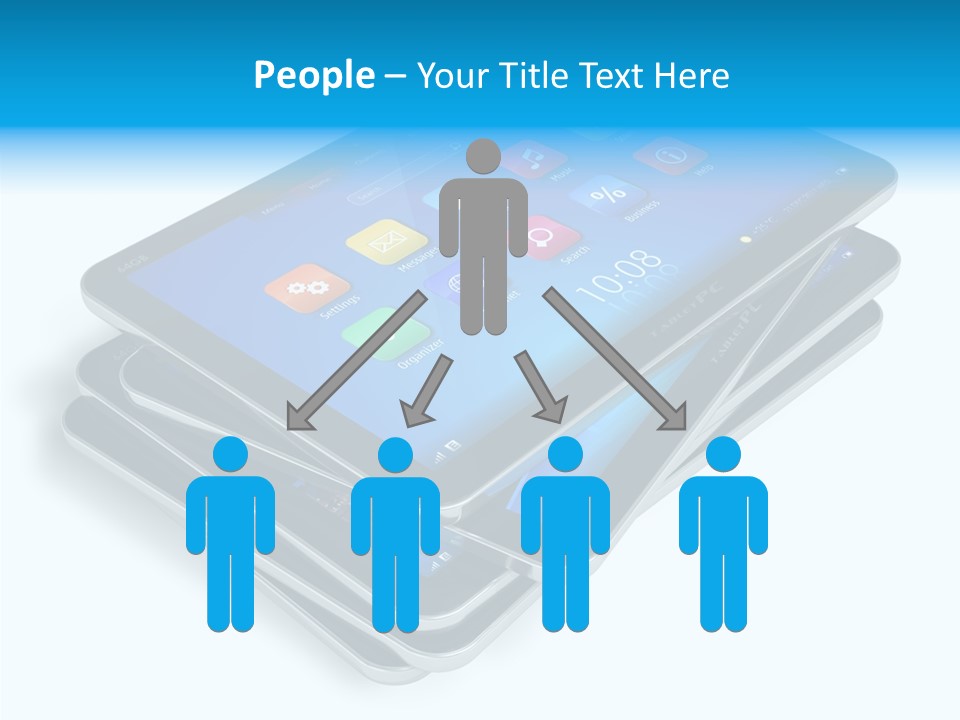 Networking Wireless Group PowerPoint Template