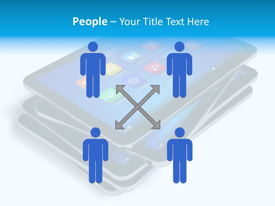 Networking Wireless Group PowerPoint Template