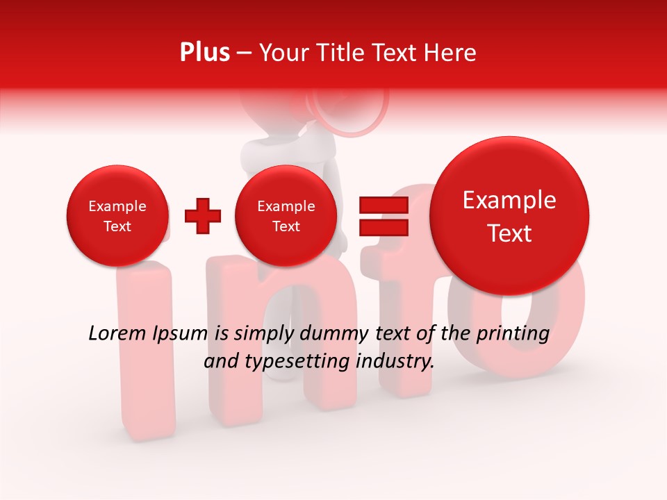 Successful Service Sign PowerPoint Template