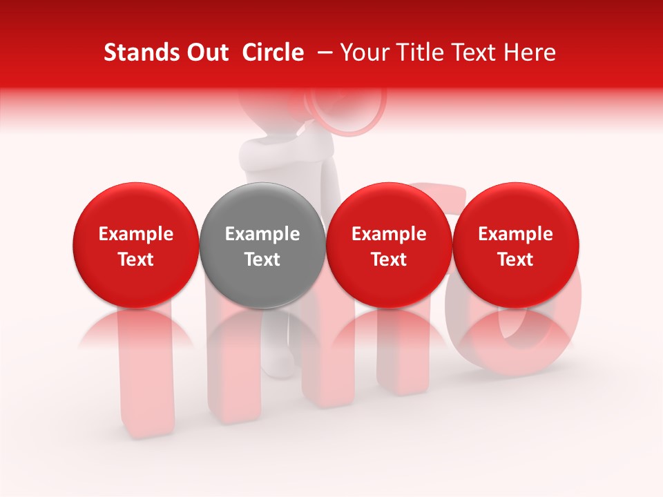 Successful Service Sign PowerPoint Template