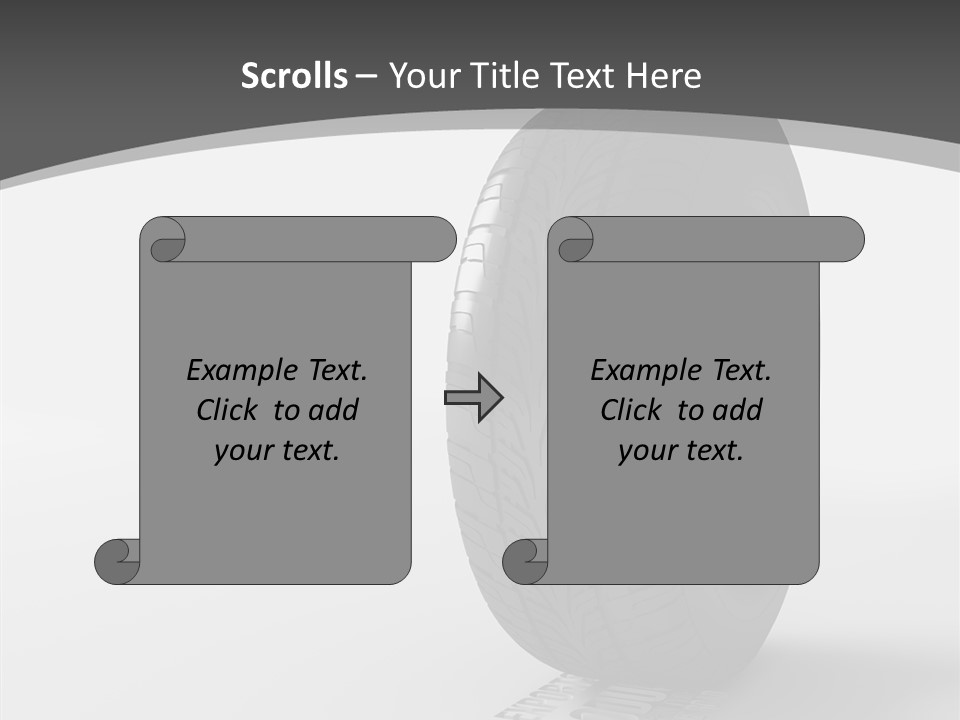 Roadsign Happiness Same PowerPoint Template