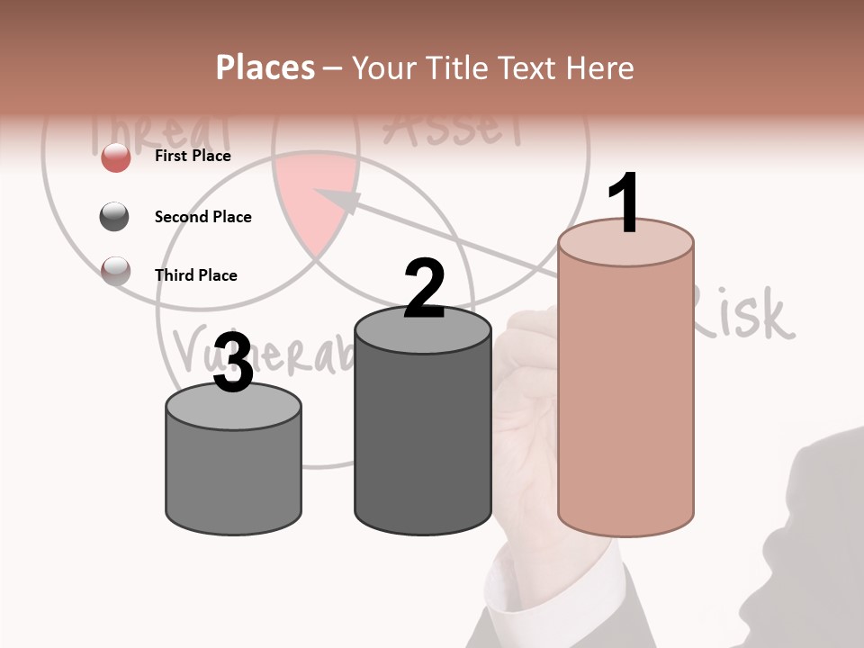 Flowchart Presentation Risk PowerPoint Template