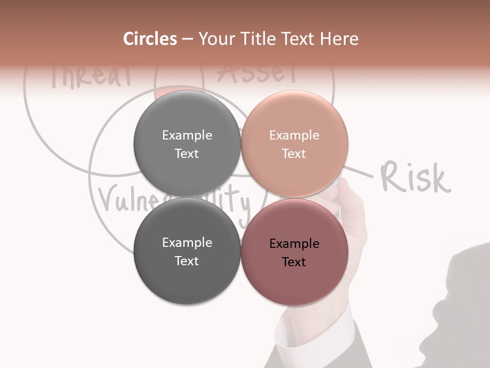 Flowchart Presentation Risk PowerPoint Template