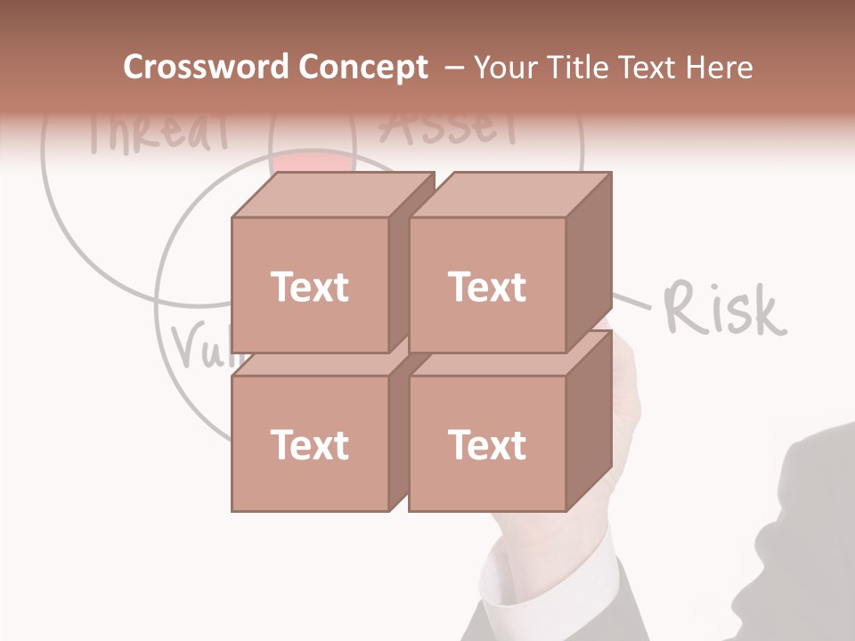 Flowchart Presentation Risk PowerPoint Template
