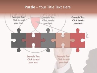 Flowchart Presentation Risk PowerPoint Template
