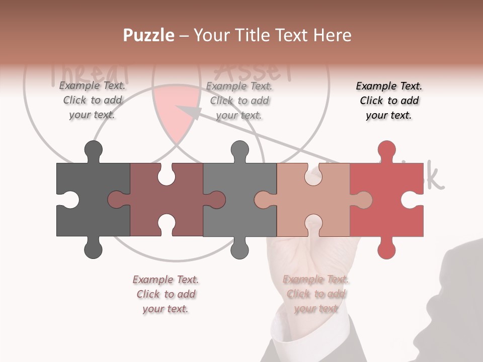 Flowchart Presentation Risk PowerPoint Template