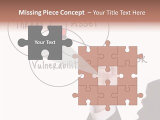 Flowchart Presentation Risk PowerPoint Template