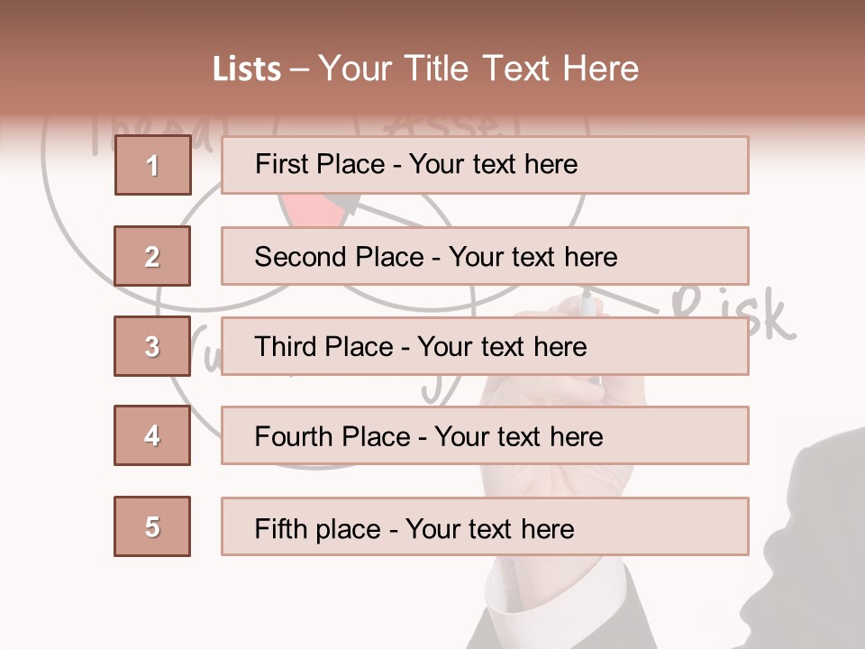 Flowchart Presentation Risk PowerPoint Template