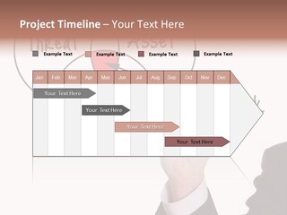 Flowchart Presentation Risk PowerPoint Template