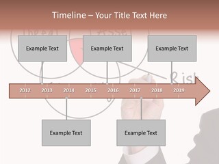 Flowchart Presentation Risk PowerPoint Template