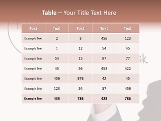 Flowchart Presentation Risk PowerPoint Template