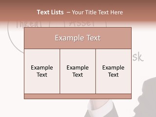 Flowchart Presentation Risk PowerPoint Template