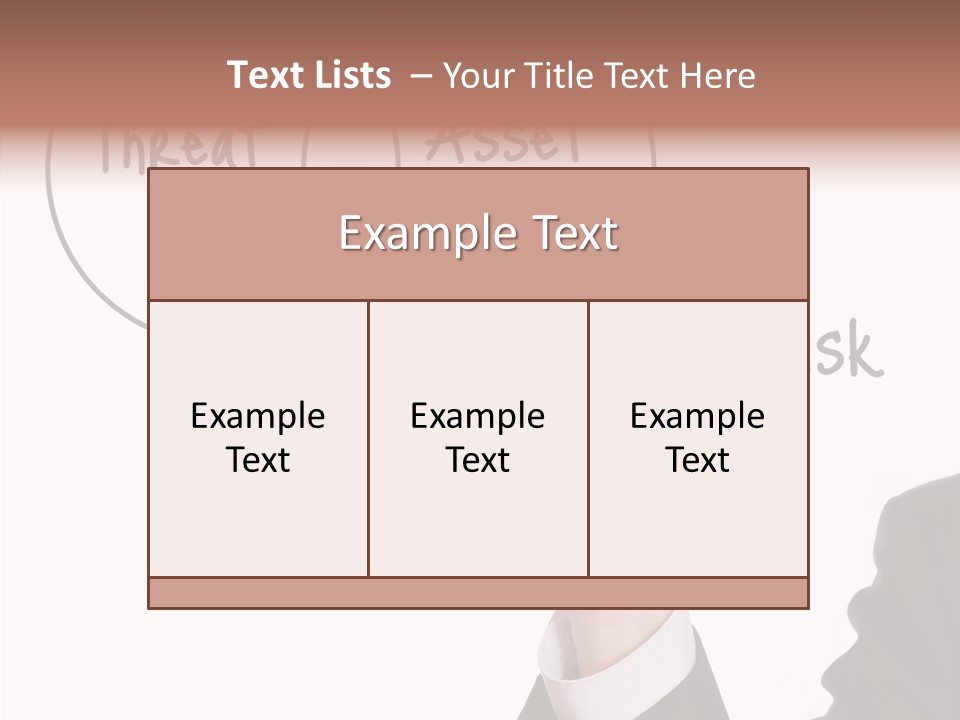 Flowchart Presentation Risk PowerPoint Template