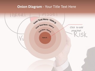 Flowchart Presentation Risk PowerPoint Template