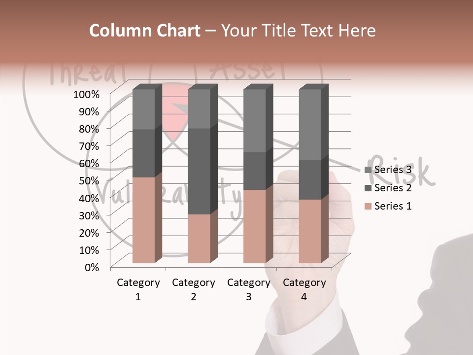 Flowchart Presentation Risk PowerPoint Template