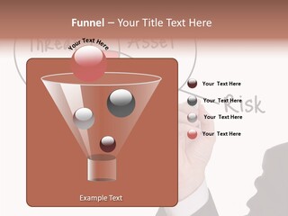 Flowchart Presentation Risk PowerPoint Template
