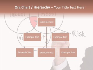 Flowchart Presentation Risk PowerPoint Template