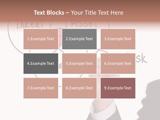 Flowchart Presentation Risk PowerPoint Template