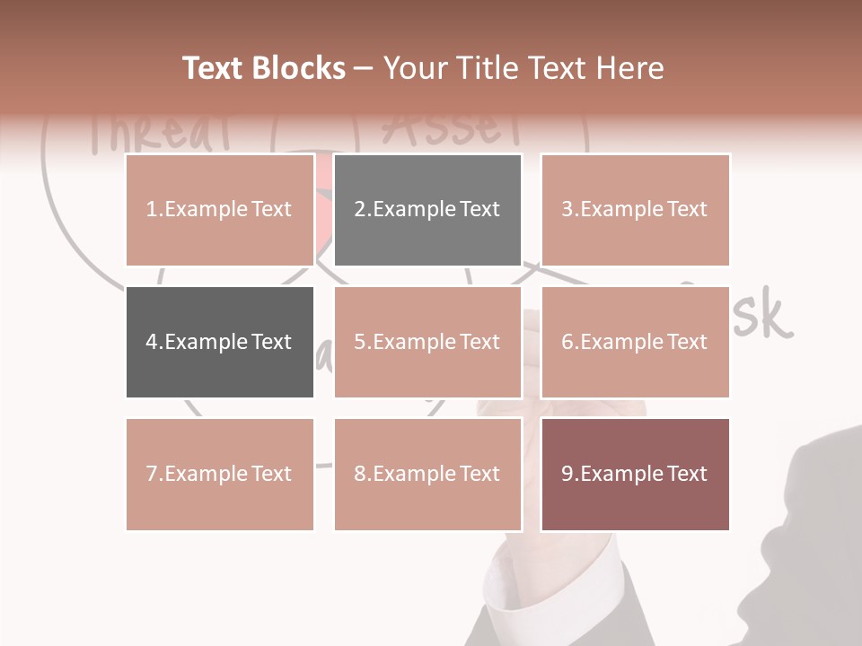 Flowchart Presentation Risk PowerPoint Template