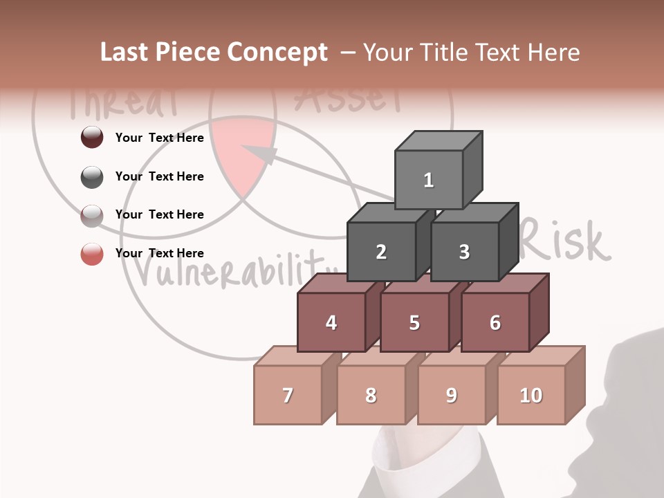 Flowchart Presentation Risk PowerPoint Template