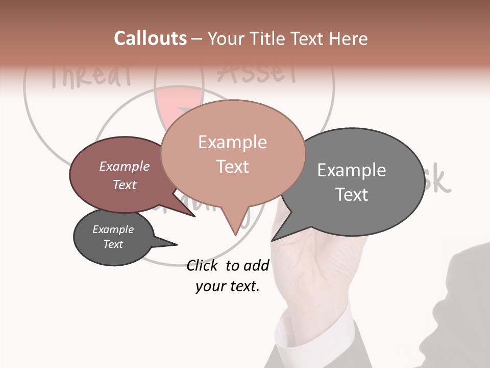 Flowchart Presentation Risk PowerPoint Template