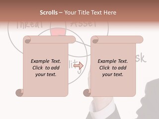 Flowchart Presentation Risk PowerPoint Template