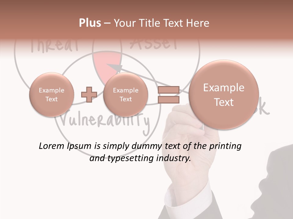 Flowchart Presentation Risk PowerPoint Template
