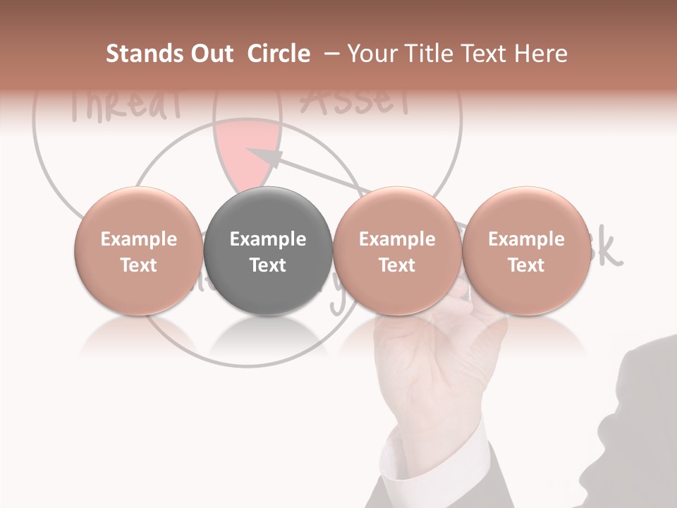 Flowchart Presentation Risk PowerPoint Template