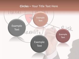 Flowchart Presentation Risk PowerPoint Template