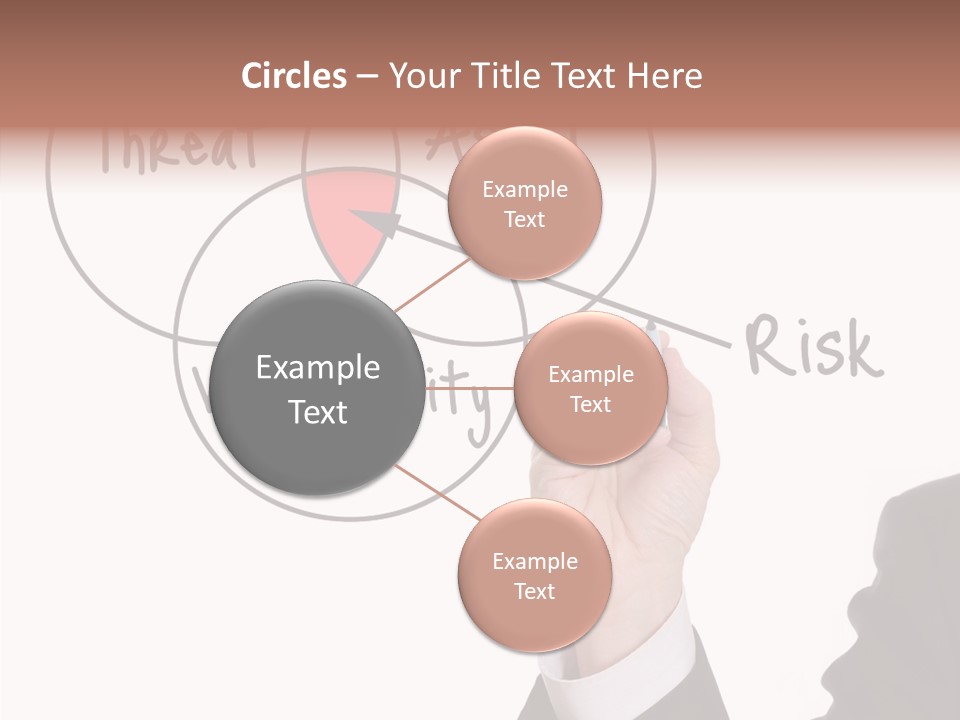 Flowchart Presentation Risk PowerPoint Template