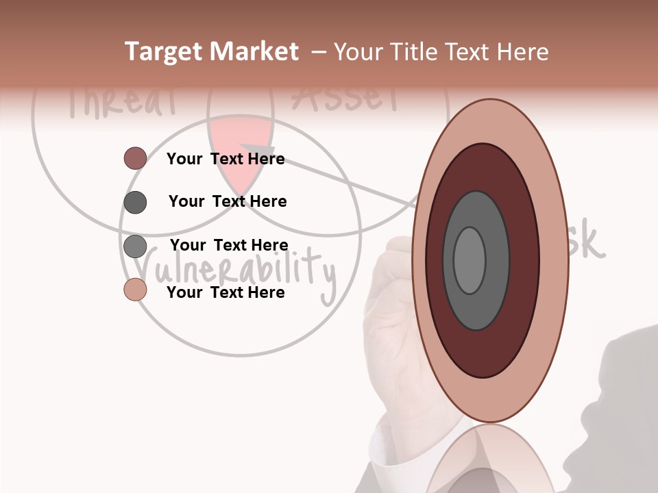 Flowchart Presentation Risk PowerPoint Template