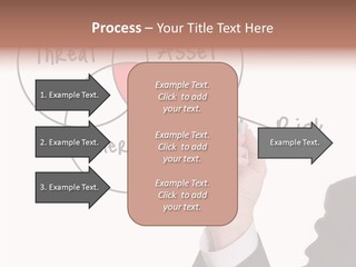Flowchart Presentation Risk PowerPoint Template