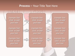 Flowchart Presentation Risk PowerPoint Template