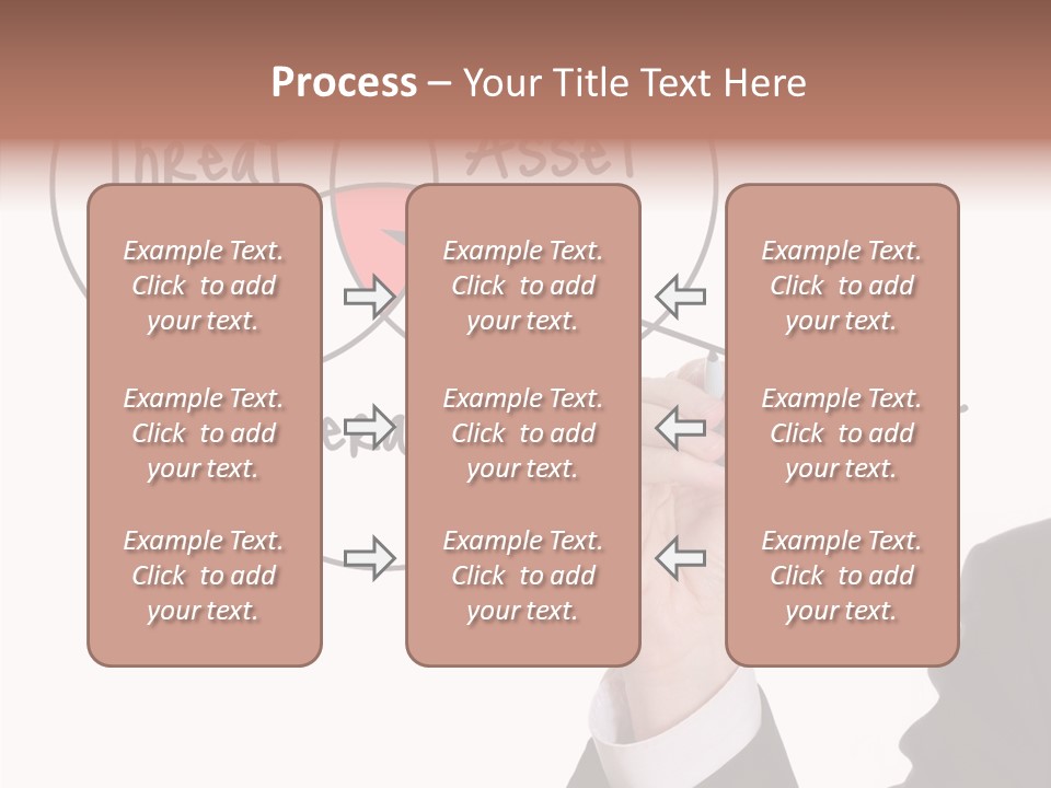 Flowchart Presentation Risk PowerPoint Template