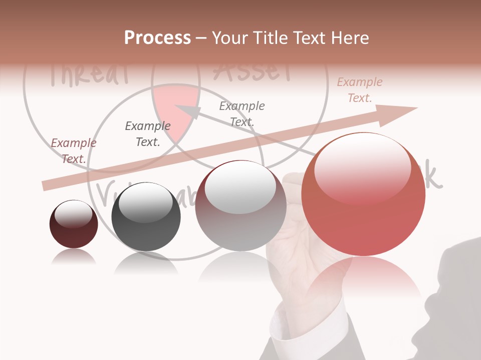 Flowchart Presentation Risk PowerPoint Template
