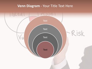 Flowchart Presentation Risk PowerPoint Template