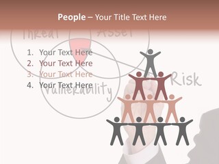 Flowchart Presentation Risk PowerPoint Template