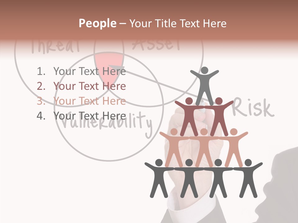 Flowchart Presentation Risk PowerPoint Template