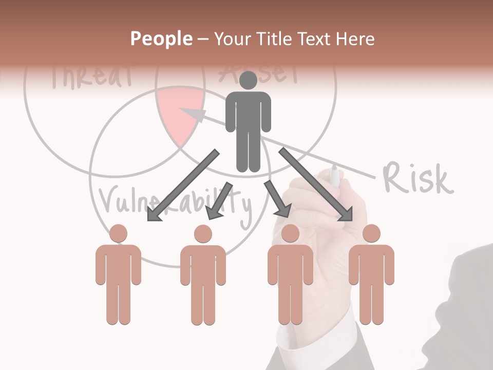Flowchart Presentation Risk PowerPoint Template