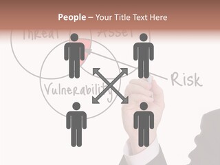 Flowchart Presentation Risk PowerPoint Template