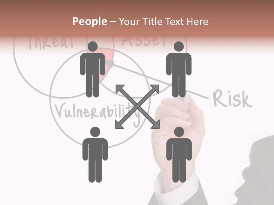 Flowchart Presentation Risk PowerPoint Template